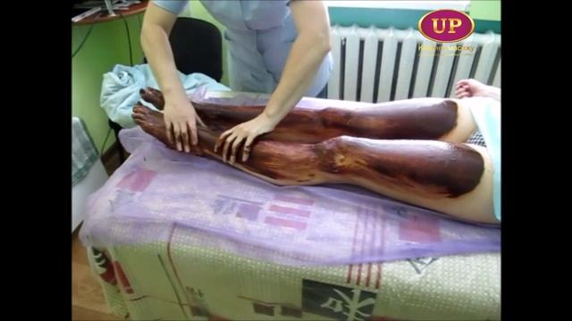 СПА процедура шоколадное обертывание для тела Кабинета массажа. Маргарита