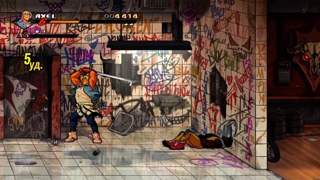 Streets of Rage 4 05 Xbox Series S Прохождение без комментариев