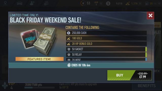 NEED FOR SPEED NO LIMITS (by EA games) BLACK FRIDAY SALE DAY 3 смотреть онлайн