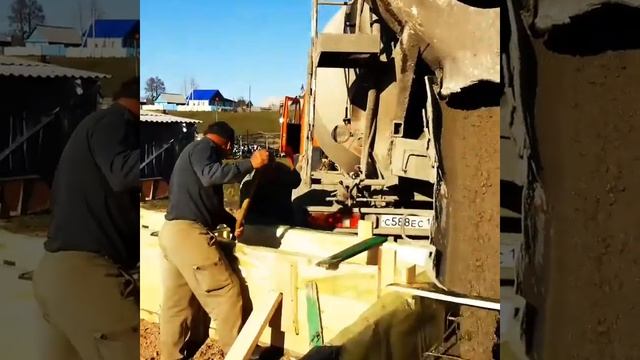 Строительство Фундамента под кирпичный дом. смотреть онлайн