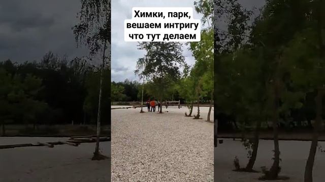 Начали монтаж в химкинском парке, скоро покажем что получилось,детская  площадка будет пушка