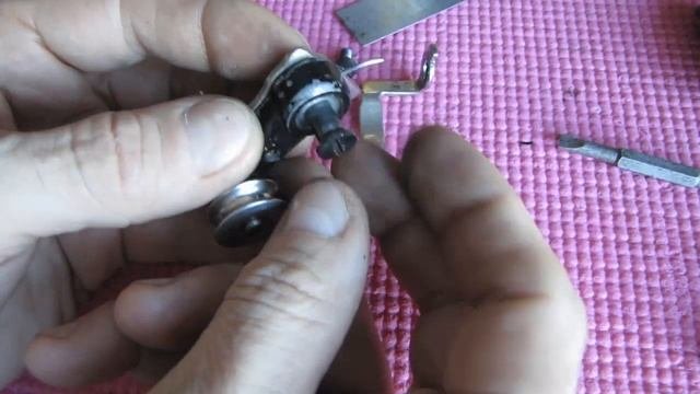 разобрать МОТАЛКУ ШПУЛЬКИ для чистки и замены узлов самостоятельно