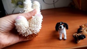 Собаки из бисера