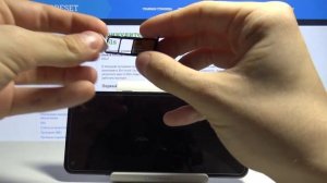 Как вставить карту памяти и SIM-карту в LG K51s  — Первоначальная настройка