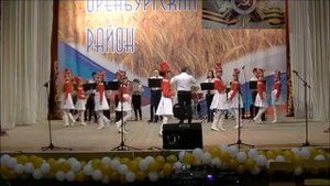 Народный духовой оркестр Караванный РДК и  танцевальная группа "Караваночка"