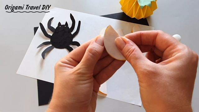 Paper Spider - Simple paper spider - Halloween Decoration Spider смотреть онлайн