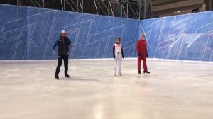 Тренировки Чепурченко и Хохловой.