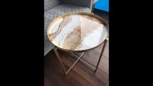 Журнальные и кофейные столики из эпоксидной смолы
