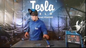 Аппарат с постоянным переменным током Tesla TIG MMA 257. Варим черный металл толщиной 4 мм.