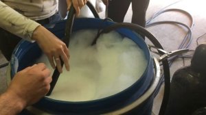 4 этап. Размешиваем готовый раствор