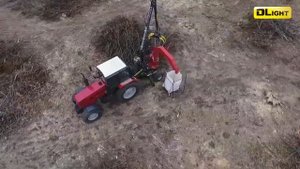 Комплекс по переработке порубочных остатков