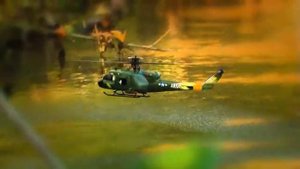 Радиоуправляемый вертолёт Blade SR UH-1 Huey Gunship RTF BLH1700