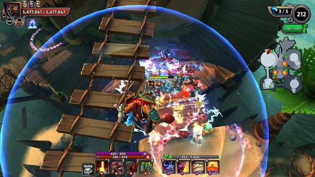 Dungeon Defenders 2. Отхил Cyborgs с модификатором Vampiric от Reflect Beam. 488-й этаж. 22.10.2021 смотреть онлайн
