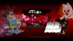 Fandom react to Imposter mod v4 (gacha club) [Rus/Eng]