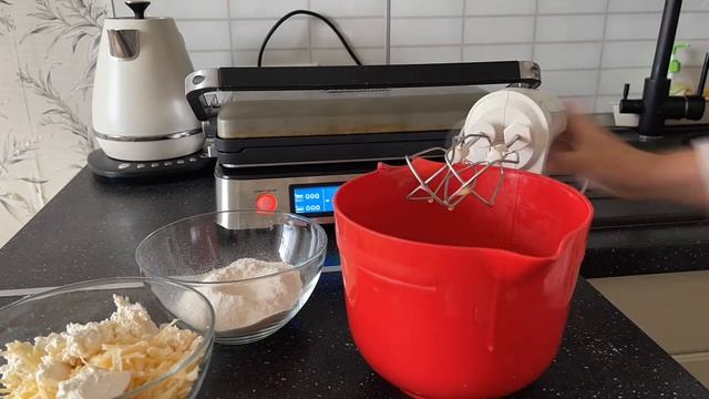 Сырные вафли в delonghi multigrill