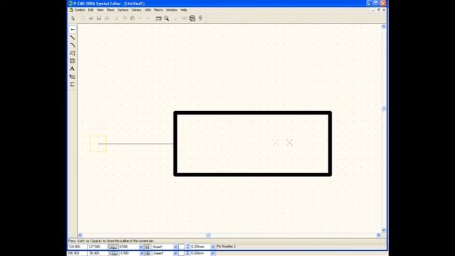 Урок 2 Создание библиотечного компонента RES 0805 резистор смотреть онлайн