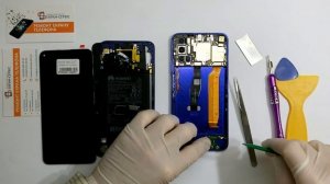 Huawei nova 5t или Honor 20 - замена батареи, нижней платы, камеры.