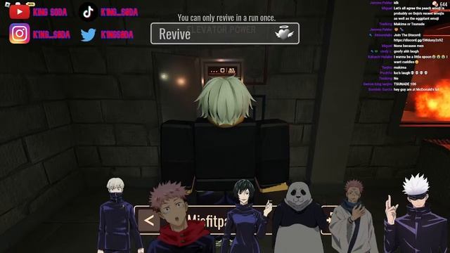 Jujutsu Kaisen Characters Play Among Us and Roblox (Gojo, Geto, Toji, Yuji, Sukuna, and more) смотреть онлайн
