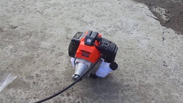 Триммер CARVER PBC-52, двигатель на прогулке. смотреть онлайн