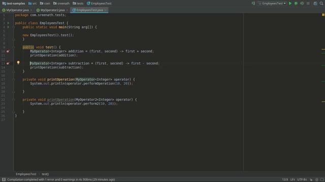 Java 8 lamba expressions - type inference смотреть онлайн