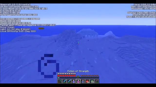 Ender Dragon Battle part 1: Smallest Stronghold Ever смотреть онлайн