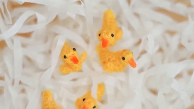Lovely Duck Family - Crochet Duck - Micro Amigurumi Crochet смотреть онлайн
