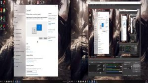 Как настроить второй монитор сверху снизу слева справа Win 10