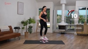 10 Min BEGINNER TABATA Mini Stepper Workout