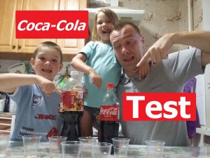 Кока Кола Тест вслепую угадай какая настоящая, какая вкуснее сравнение Coca Cola и Напиток Кола
