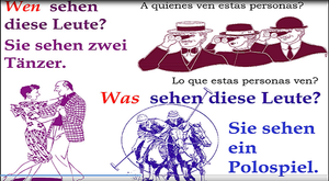 GERMAN (Аккузатив в Немецком: кого? что? куда?)