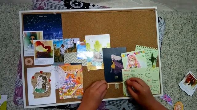 My mood board/оформление пробковой доски смотреть онлайн
