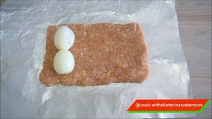 ✅МЯСНОЙ РУЛЕТ из фарша?! РЕЦЕПТ рулета с яйцом