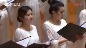 Песня "Прекрасное далёко"   в исполнении китайского хора