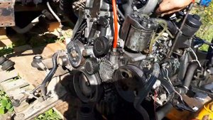 Заводим двигатель мерседес Вито 2.3 ам 638