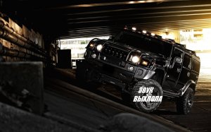 Hummer H2 - звук выхлопной системы. Автокат.