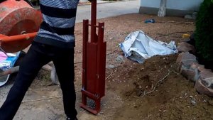 Самодельный шлагбаум ! Легко и просто !