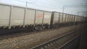 Отправление со станции ИШИМ, Река ИШИМ.