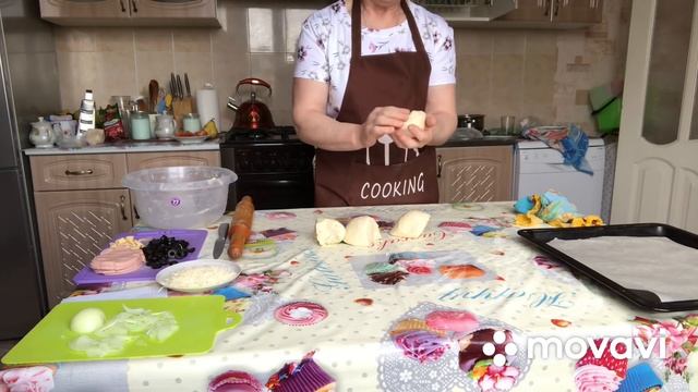 Муж лежит.Одна на хозяйстве//Вкусная пицца из быстрого теста//