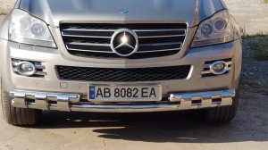 защита переднего бампера на Mercedes-Benz GL