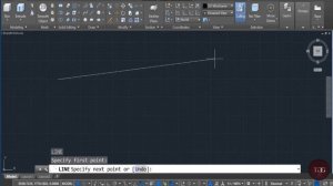 How to use LINE Tool in AutoCAD ??