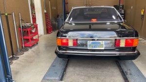 1986 Mercedes 560 SEC 5.5L V8 Exhaust w/ RESONATOR DELETE!