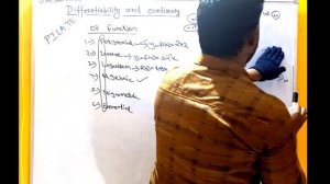 Differentiability and continuity  LEC 1 - In Odia || IP