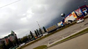 Любительское видео про тучи