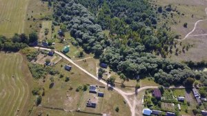 (4K) Деревня Бельчо на реке Березина (Жлобинский район, Гомельская область)