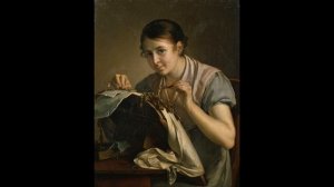 Кружевница | В. А. Тропинин, 1823 |  Государственная Третьяковская галерея, Москва