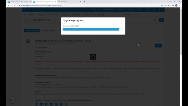 Update of "Product of the day and extended promotions" add-on v3.4.0 for CS-Cart and Multi-Vendor смотреть онлайн