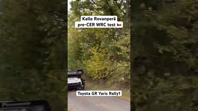 Pre-CER test Kalle Rovanperä - Toyota GR Yaris Rally1 🚀