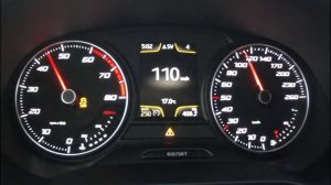 Seat Leon SC 1,8 TSI - acceleration 0-225 km/h, Vmax test and more