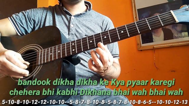 Afghan jalebi Single String tab solo | Phantom | Basic guitar tabs||katrina kaif saifali khan смотреть онлайн