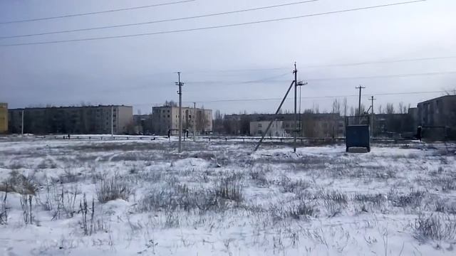 улица Победы смотрит на улицу Нефтяников Городище Волгоградская областьVictory street смотреть онлайн